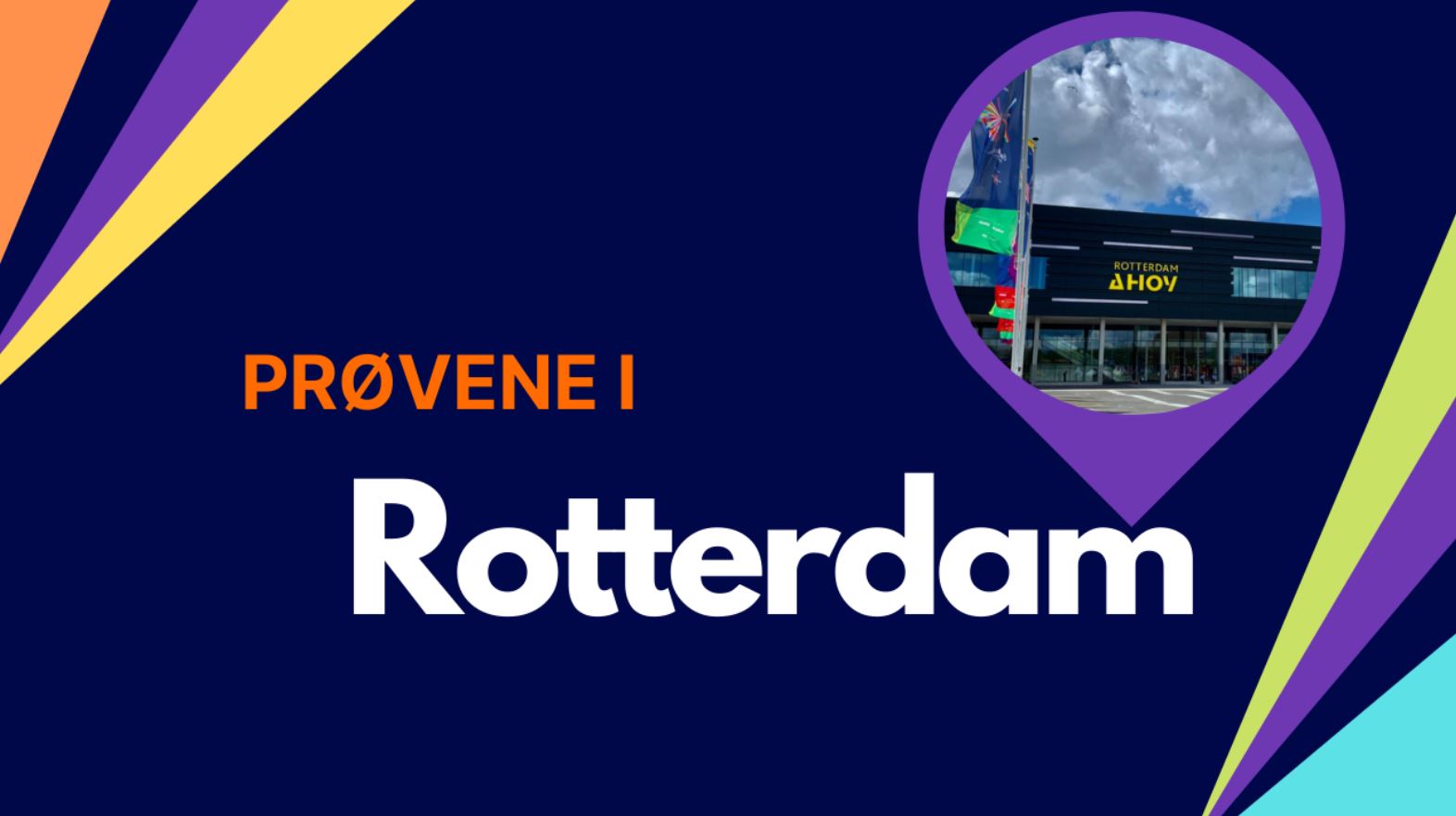 LIVE: Første prøvedag i Rotterdam